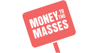 Money to the masses' logo.