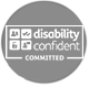 Disability Confident logo.