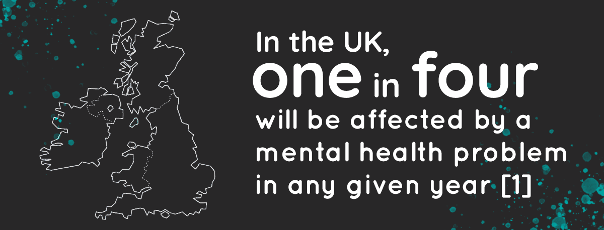 LifeSearch: In the UK one in four will be affected by a mental health problem in any given year