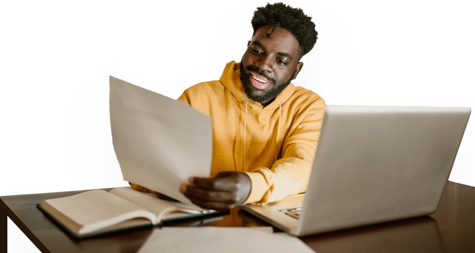 guy with laptop