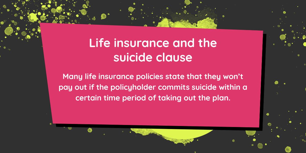 LifeSearch Suicide and life insurance