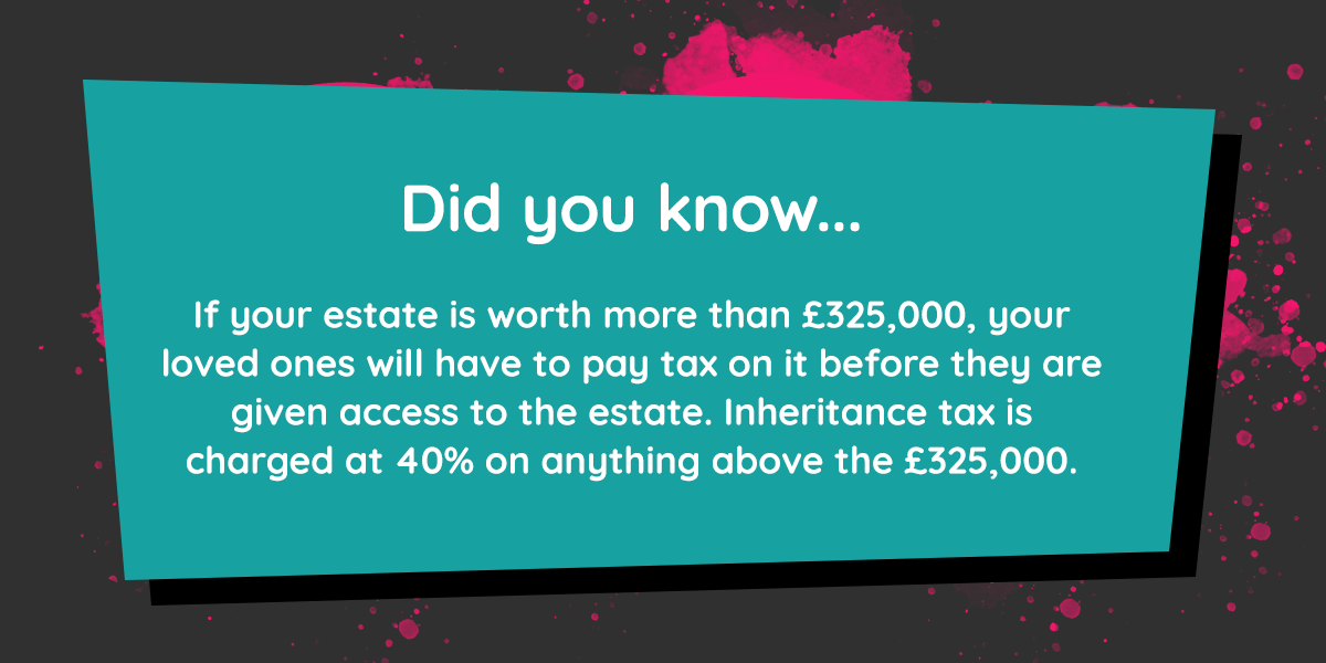 LifeSearch: Did you know inheritance tax is charged at 40% on anything above £325,000