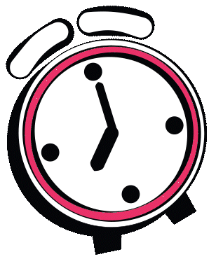 animated clock